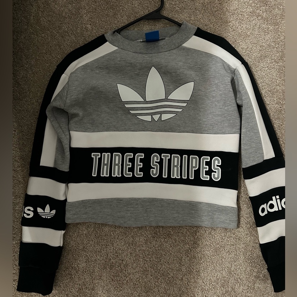 Adidas cropped sweatshirt